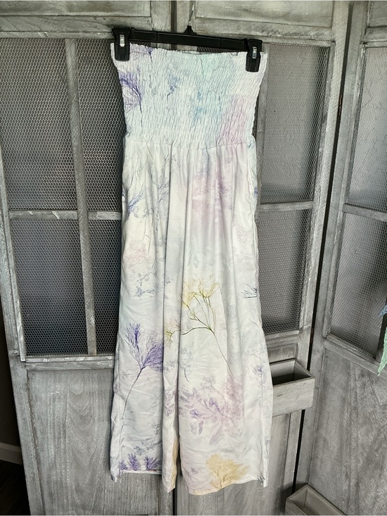 Pants - Floral Smocked Pants